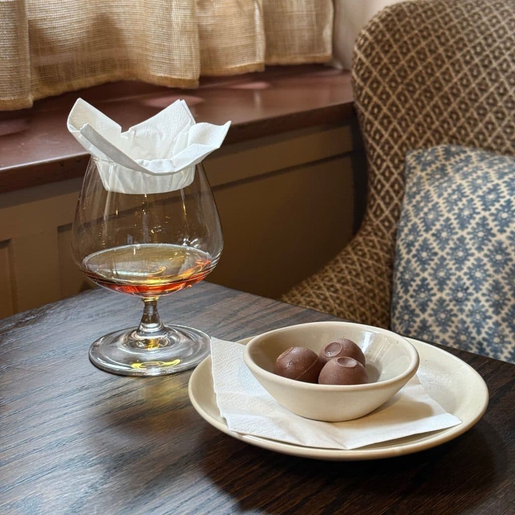 Cover Image for Compliment Truffles when you order Rémy Martin VSOP Cognac at The White Horse